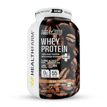 Healthfarm Whey Protein Plus 2 Kg - Irish Coffee Flavour