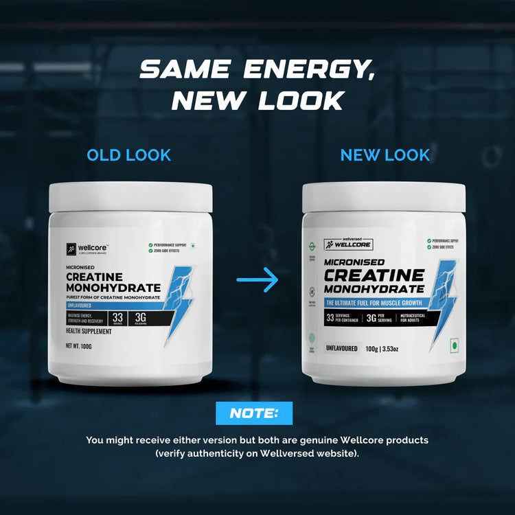 Wellversed Wellcore Micronised Creatine Monohydrate 100 G