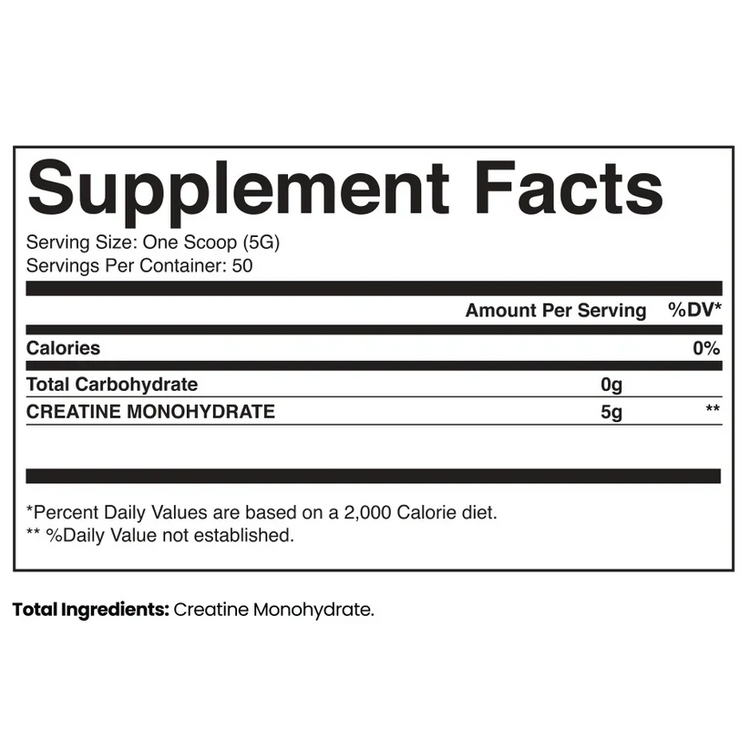 Outlast Labz Creatine Monohydrate 250 g
